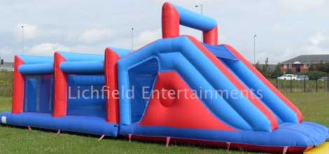 Big Challenge Inflatable Obstacle Course for hire