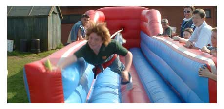 Bungee Run inflatable for hire
