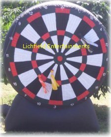 Giant Darts game for hire from Lichfield Entertainments