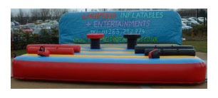 Gladiator Duel Inflatable for hire