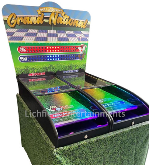 Ice breaker games hire - Roll a Ball Derby Horse Racing