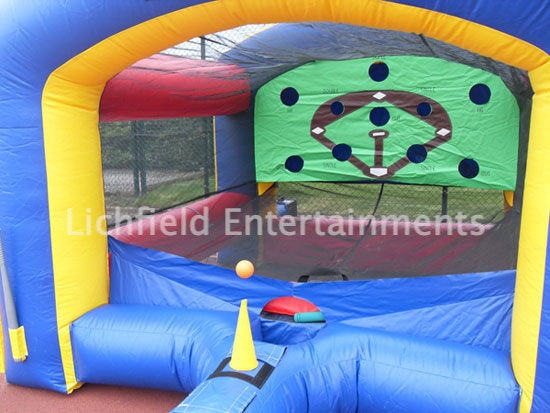 Inflatable Baseball Target Game for hire from Lichfield Entertainments