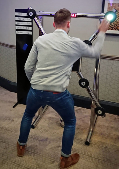 Batak Lite reaction speed game for hire from Lichfield Entertainments