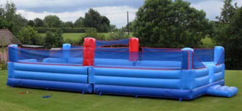 Bouncy Beach Volleyball Court for hire from Lichfield Entertainments UK