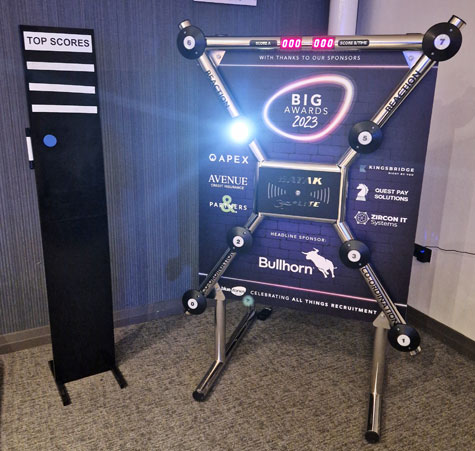 Batak Lite reaction speed game with custom branding for hire