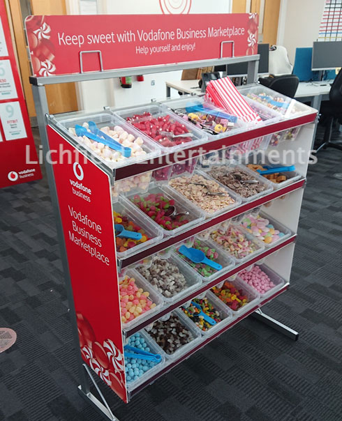 Branded Pick and Mix Stand Hire.