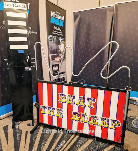 Game and entertainment hire at the Birmingham Metropole Hotel from local supplier Lichfield Entertainments