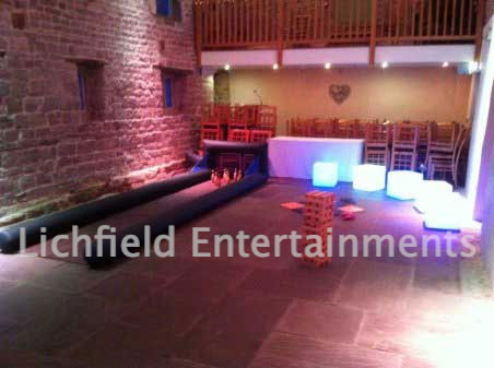 Chill out area games hire