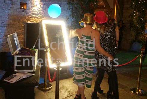 Ice breaker games hire - Photo Booth and Selfie Mirror