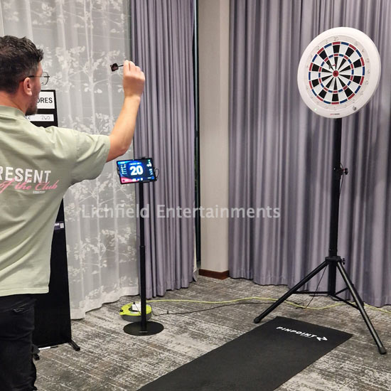 Electronic digital dartboard for hire