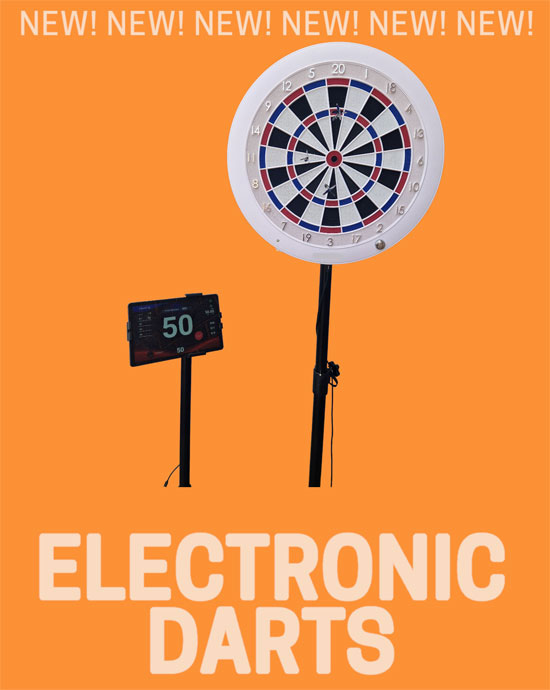 Electronic dartboard for hire