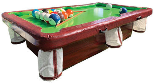 Giant Pool Table for hire from Lichfield Entertainments UK