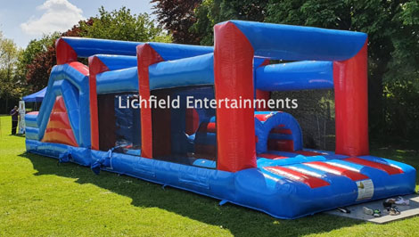 Big Challenge Inflatable Assault Course for hire