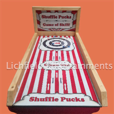 Vintage wooden carnival games for weddings and corporate events