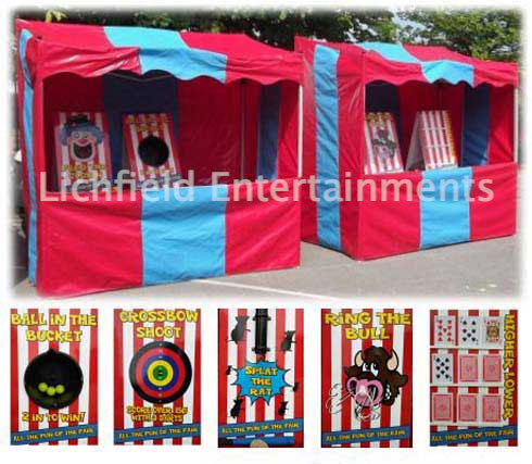 Side Stall Fairground games for hire