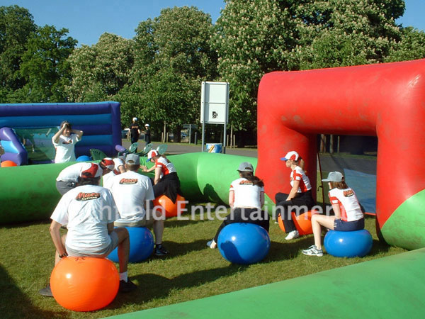 Space Hopper Football game for hire