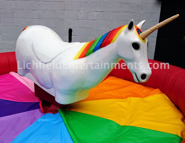 Motorised Rodeo Unicorn Ride Hire - Suitable for Adults and Kids