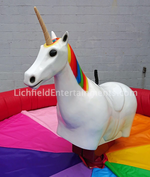 mechanical unicorn ride